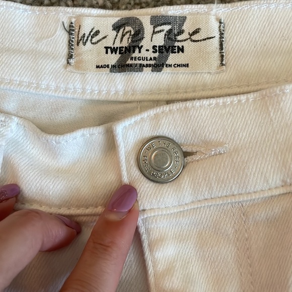 White Free People skirt - Picture 2 of 6